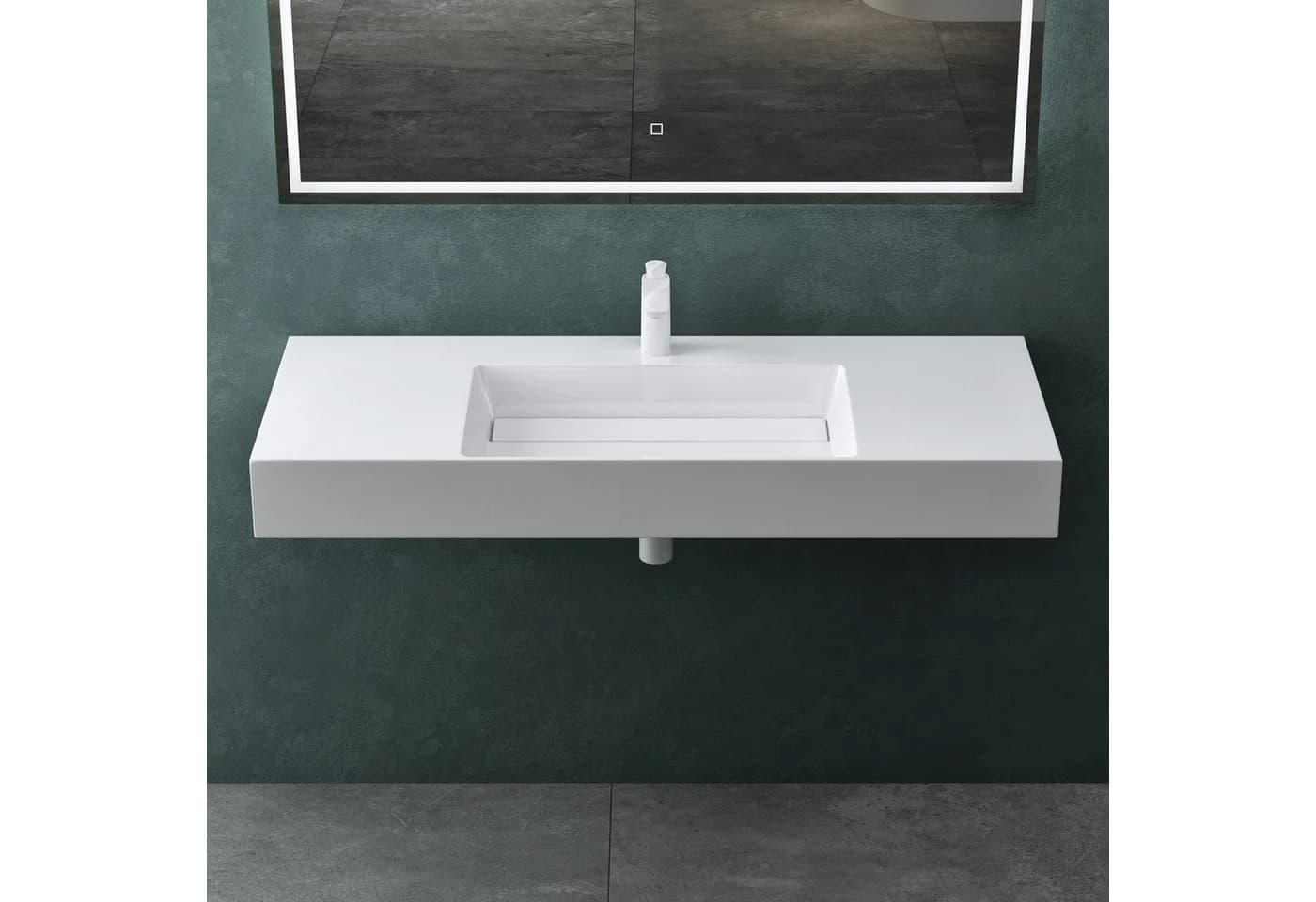 Mai & Mai Aufsatzwaschbecken Col12 Weiß Mineralguss Modern