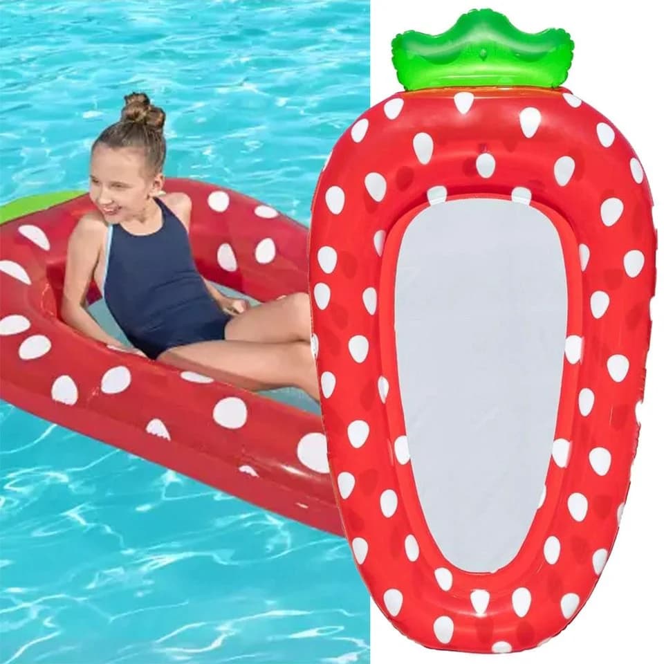 Bestway Luftmatratze Sweet Summer Lounge Erdbeere PVC - Bild 2