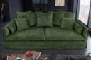 riess-ambiente HEAVEN 3-Sitzer Hussensofa Dunkelgrün Samt Bild 3