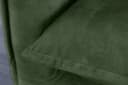riess-ambiente HEAVEN 3-Sitzer Hussensofa Dunkelgrün Samt Bild 5