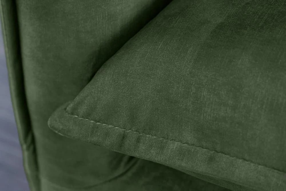 riess-ambiente HEAVEN 3-Sitzer Hussensofa Dunkelgrün Samt - Bild 5