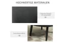 HOMCOM Relaxsessel Grau mit Leinen-Optik und Gummiholzbeinen Bild 5