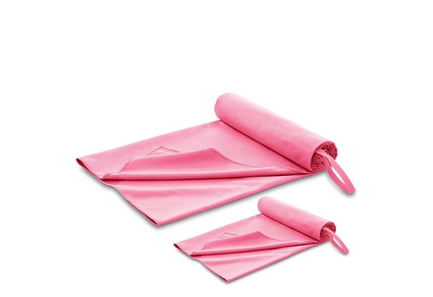 Blumtal Fitness Handtuch 2er Set Mikrofaser Rosa - Bild 2