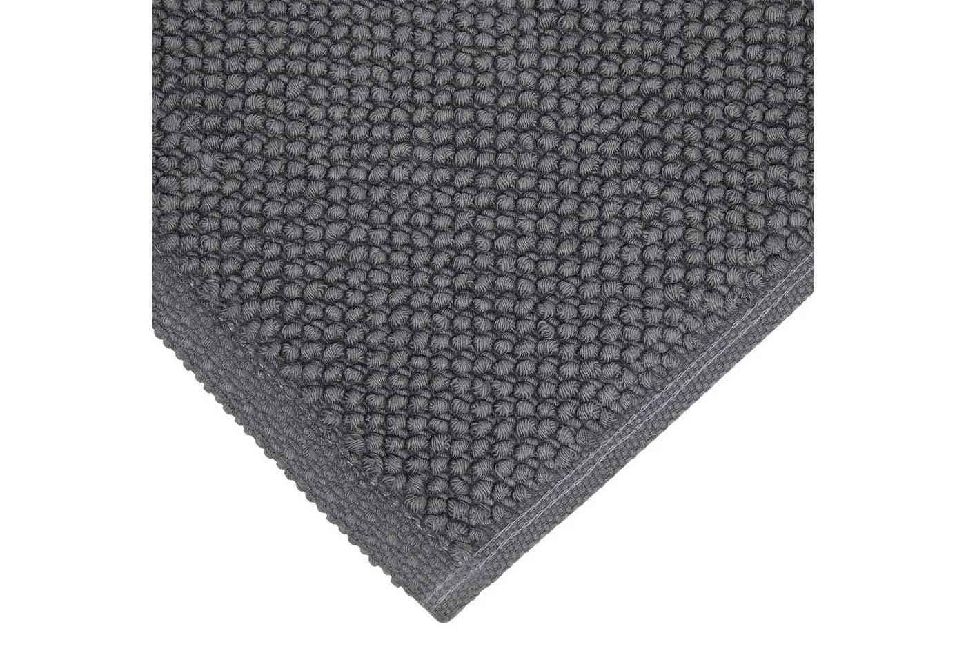 Sansibar Sylt Badematte PEBBLE 100% Baumwolle Grau