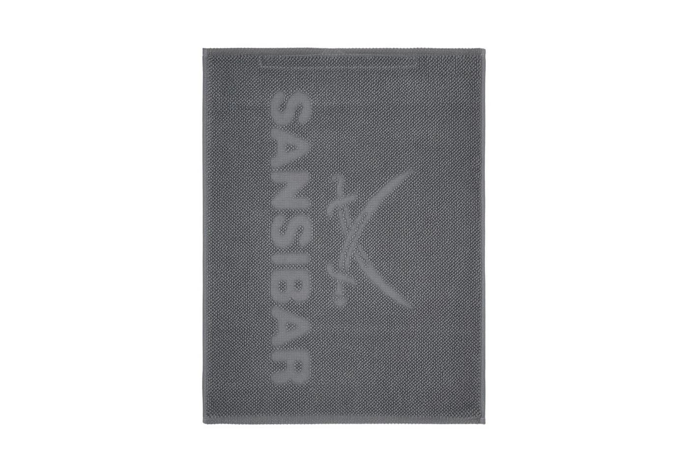 Sansibar Sylt Badematte PEBBLE 100% Baumwolle Grau - Bild 2
