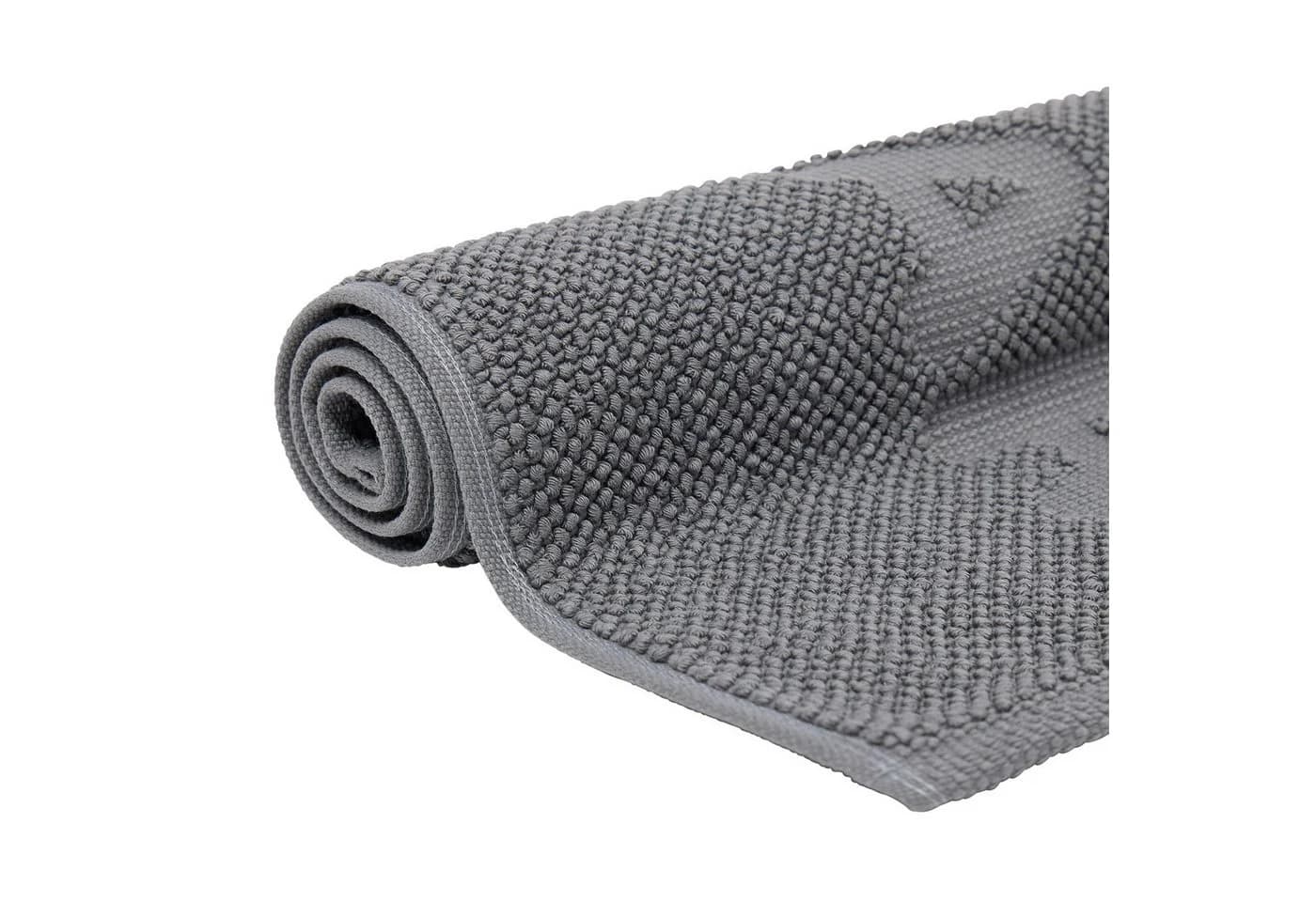 Sansibar Sylt Badematte PEBBLE 100% Baumwolle Grau - Bild 3