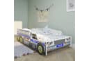 Kids Collective Autobett Kinderbett Jugendbett 80x160, Polizei mit Rausfallschutz Bild 5