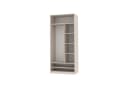 Marmex Garderobenschrank TRES 02 offen mit Kleiderstange Bild 3