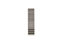 Marmex Möbel Mehrzweckregal TRES 05 Kleiderschrank Beige/Grau Bild 2