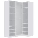 Marmex Möbel Garderobenschrank TRES SET G/B Weiß Modern 3-tlg Bild 1