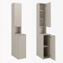 Platan Room Badschrank LORA - Waschmaschinenschrank 210x65x50 cm Bild 2