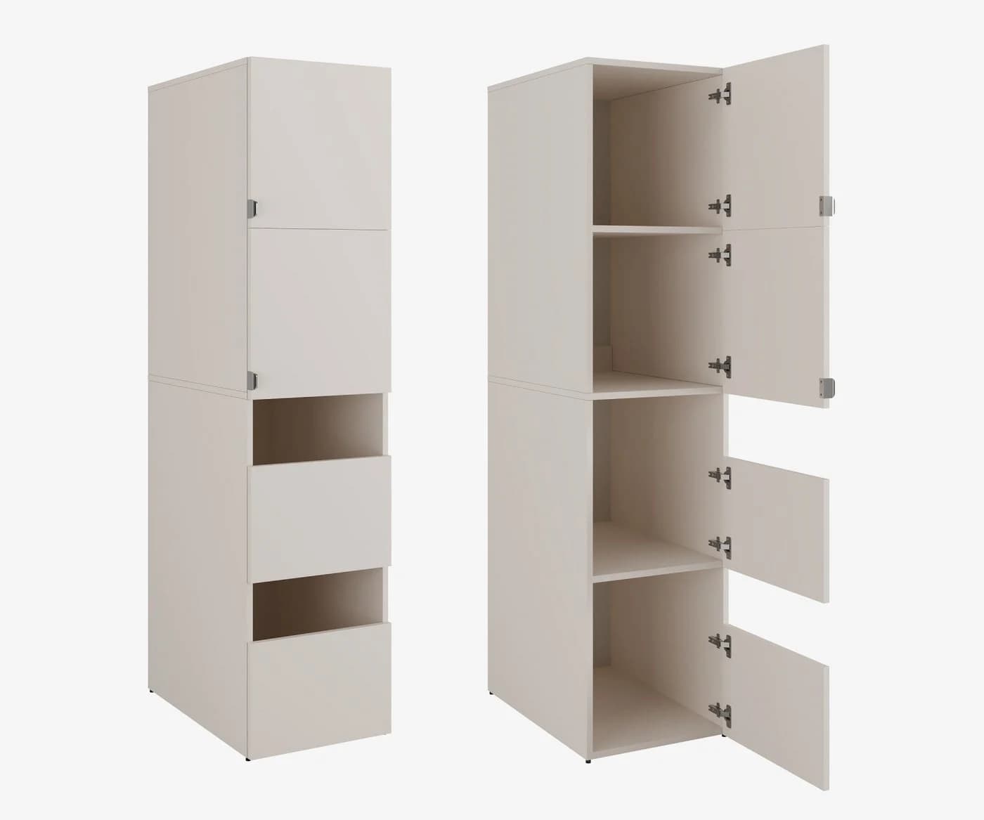 Platan Room Hochschrank Badschrank Beatrice 187x45x65cm - Bild 2
