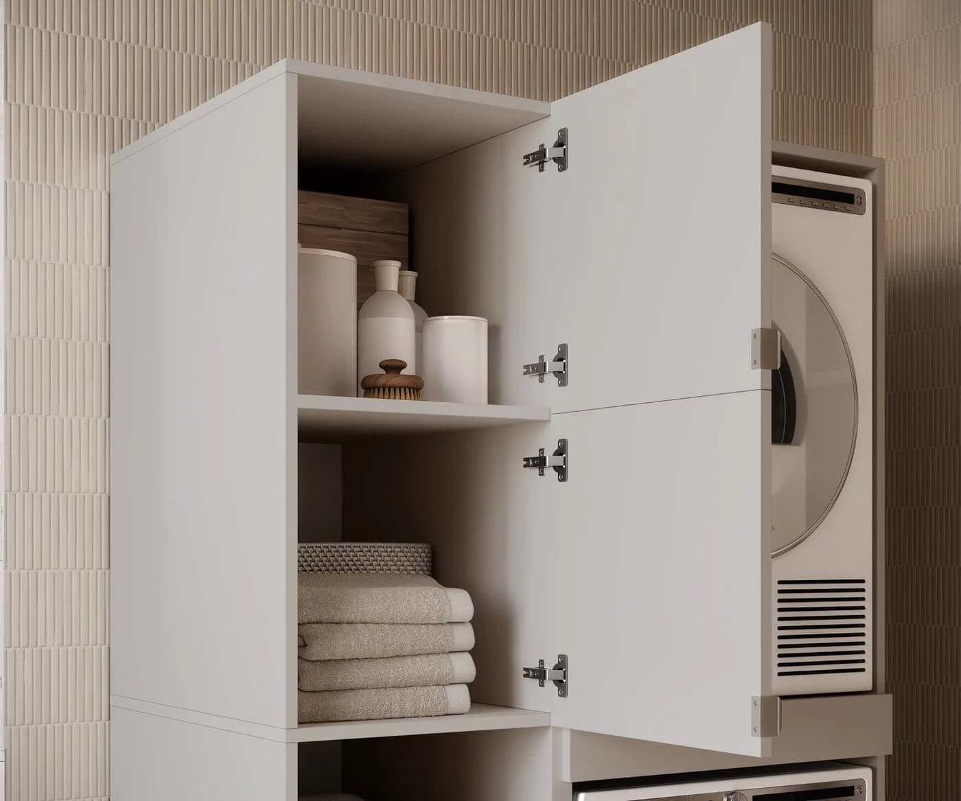 Platan Room Hochschrank Badschrank Beatrice 187x45x65cm - Bild 5