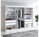 A&J MöbelLand Schiebetürenschrank VILUNO 3-türig mit Spiegel und 4 Schubladen Bild 4