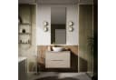 Lookway Badmöbel-Set MIRA I 60 cm Aufsatzwaschbecken Soft-Close Kaschmir Bild 1