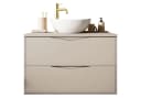 Lookway Badmöbel-Set MIRA I 60 cm Aufsatzwaschbecken Soft-Close Kaschmir Bild 2