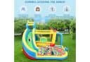 Celya 5-in-1 Aufblasbare Hüpfburg Outdoor Bunt mit Rutsche Bild 3