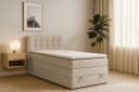 Deine Möbel 24 Boxspringbett JUNG 1 mit Bettkasten & Topper Bild 1