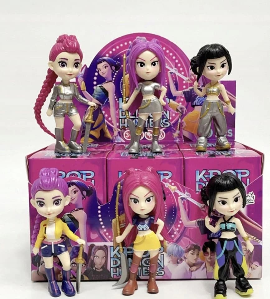 Festivalartikel K-Pop Demon Hunters Blindbox Figur Rumi Zoey 10 cm