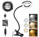PRIISF Klemmleuchte LED Lupenleuchte Schwarz 5X Dimmbar Bild 2