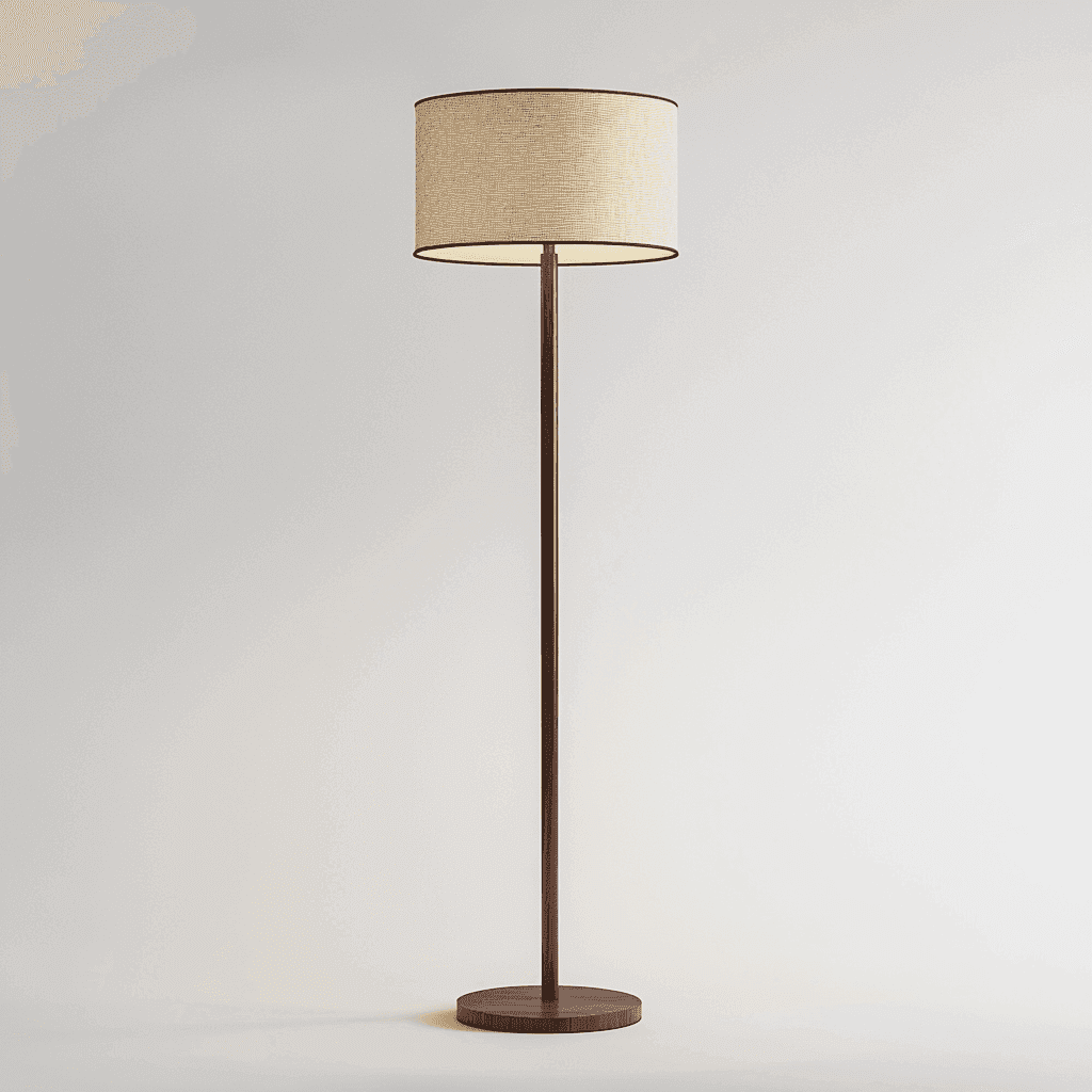 LED-Fußleuchter mit abnehmbarer Abdeckung und beleuchtetem Glasrohr für eine moderne und elegante Atmosphäre.