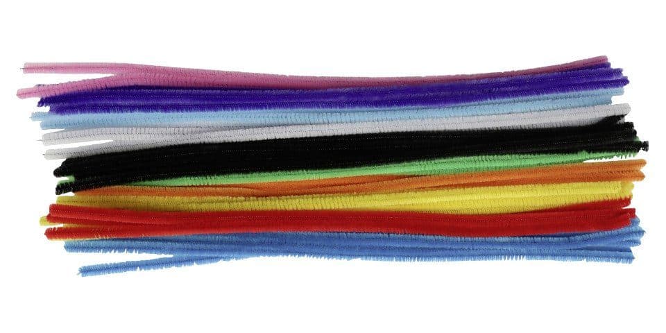 Glorex Biegeplüsch Bunt 100 Stück