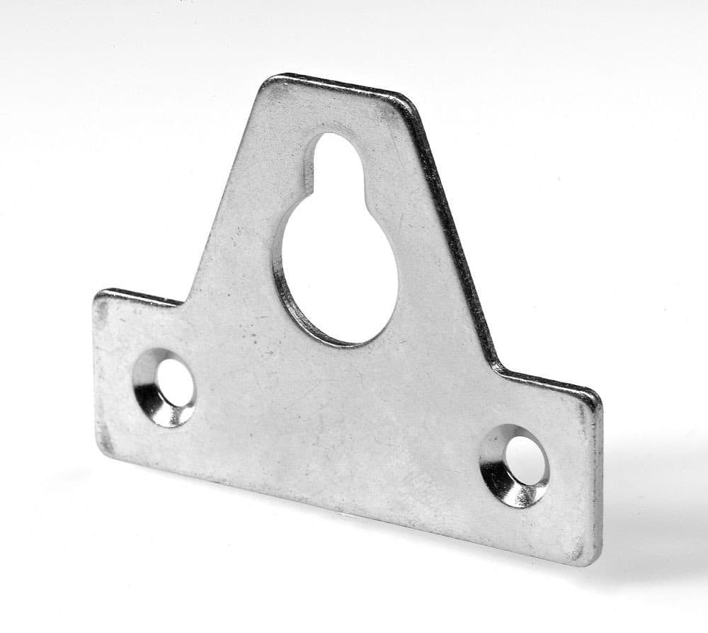 Hettich Schrankaufhänger mit Schlüssellochung 2 Stück verzinkt