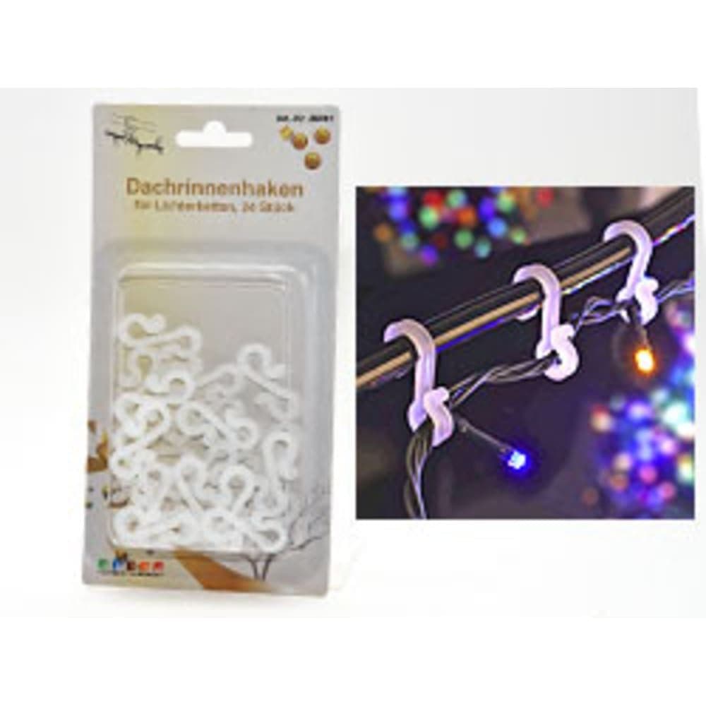 HundB Hänge-Weihnachtsbaum Haken für Lichterketten, ca. 4 cm
