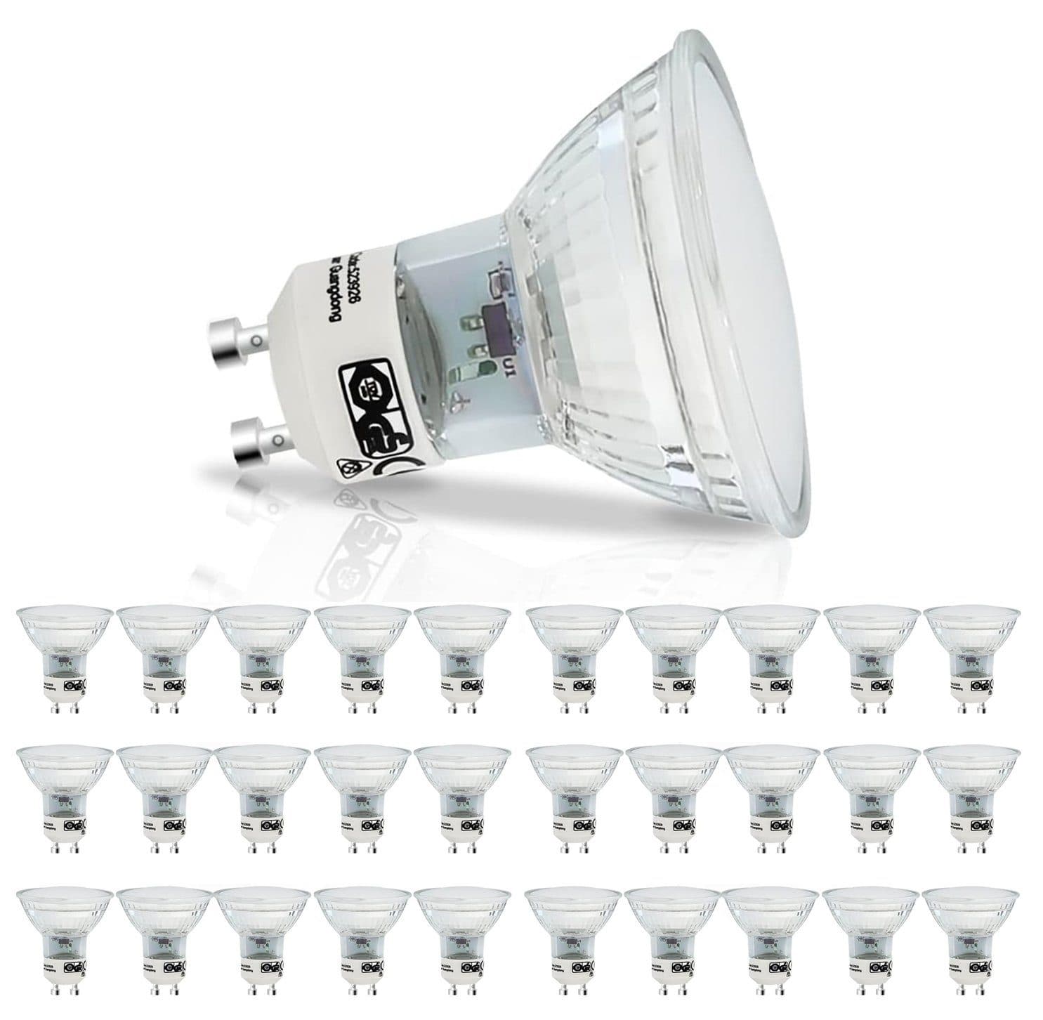 ZMH LED GU10 Warmweiß Glühbirne Einbaustrahler 120°