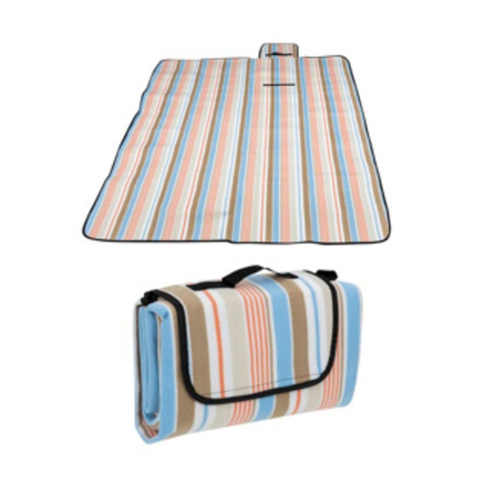 Picknickdecke Haushalt International 130x170cm mit Tragegurt