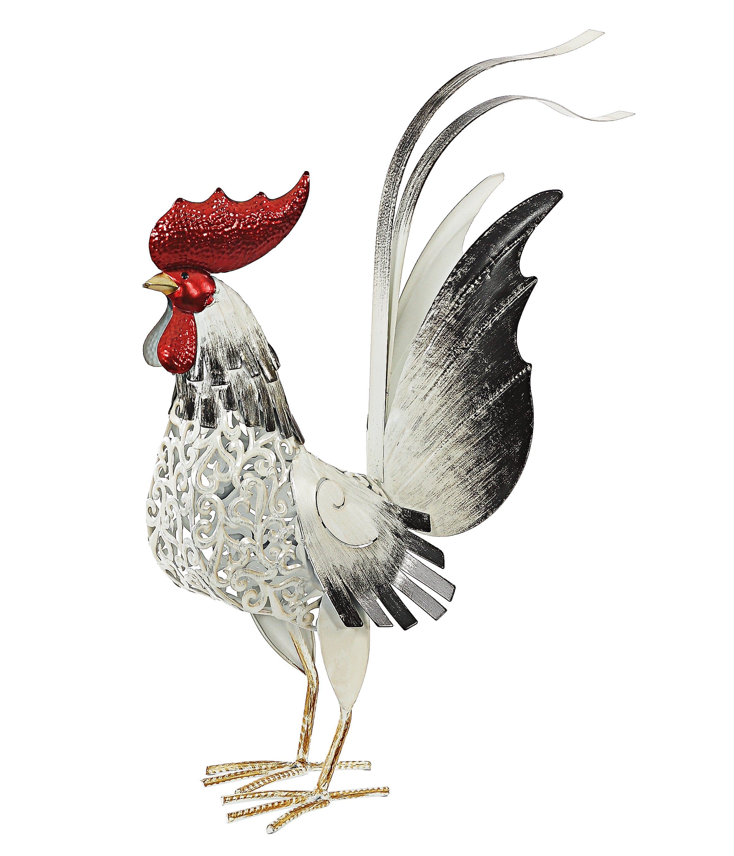 Dehner Gartenfigur Hahn Jakob Metall