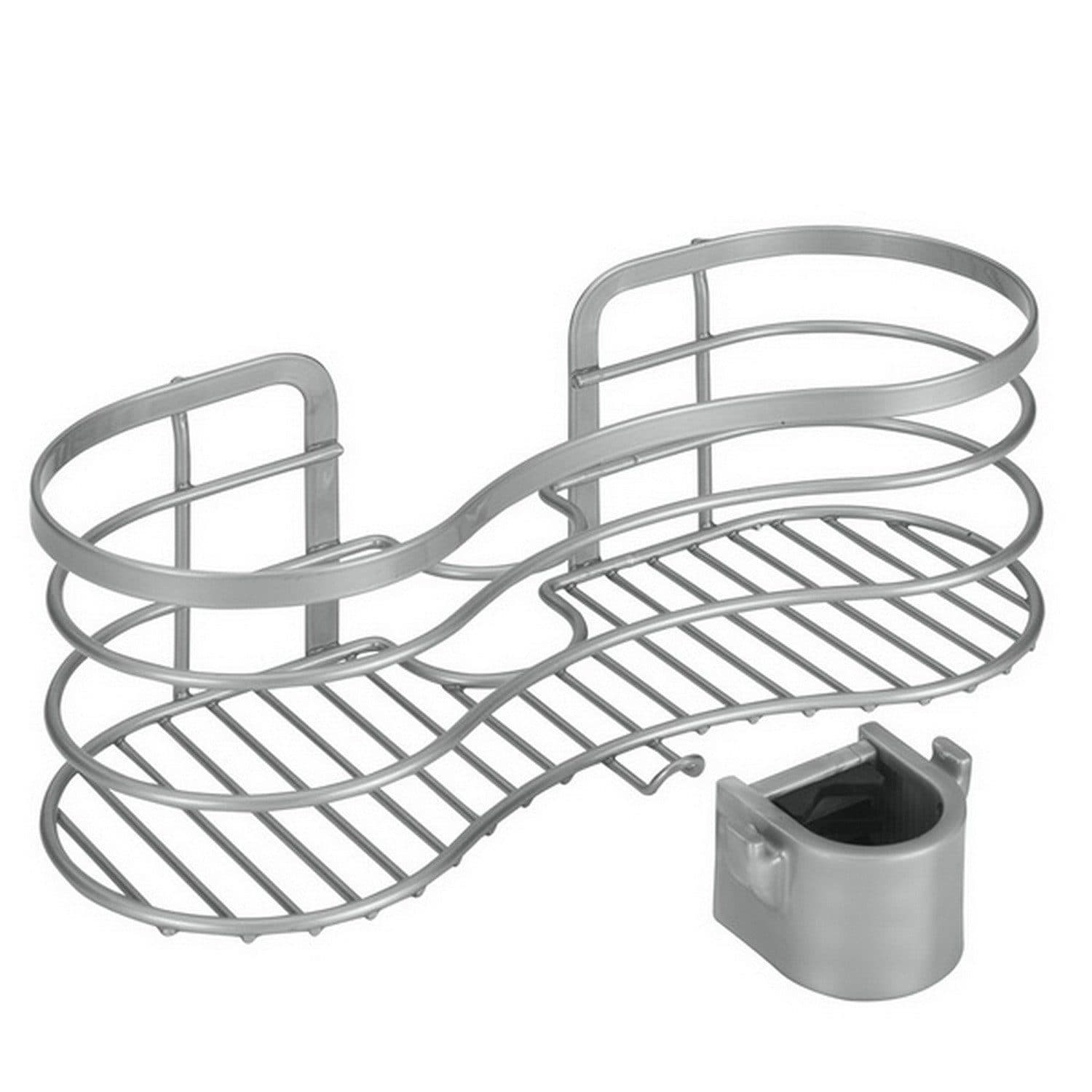 Metaltex Duschablage VIVA Polytherm Silber Grau Universal