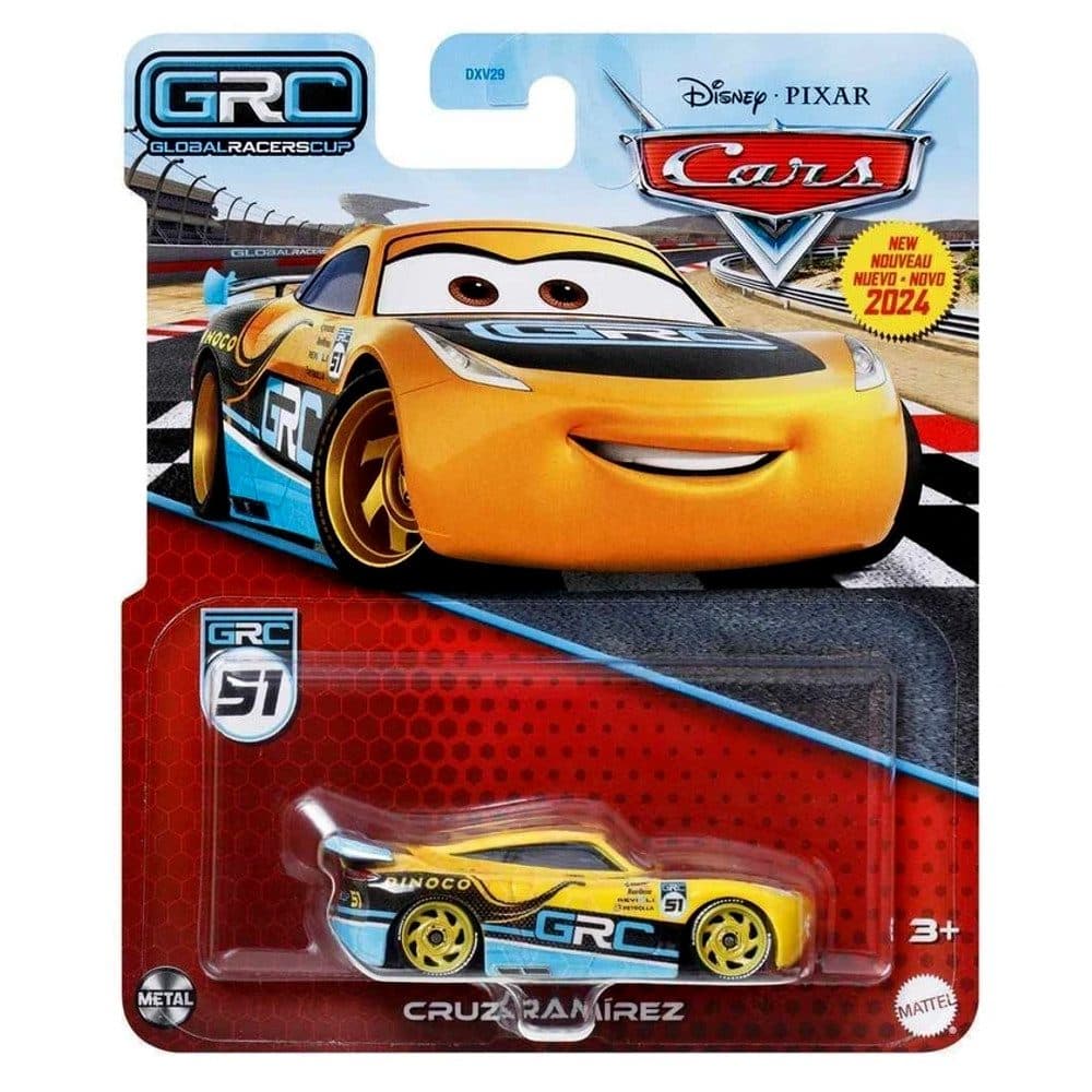 Disney Cars Spielzeug-Rennwagen Cruz Ramirez HYD13 GRC Die-Cast 1:55