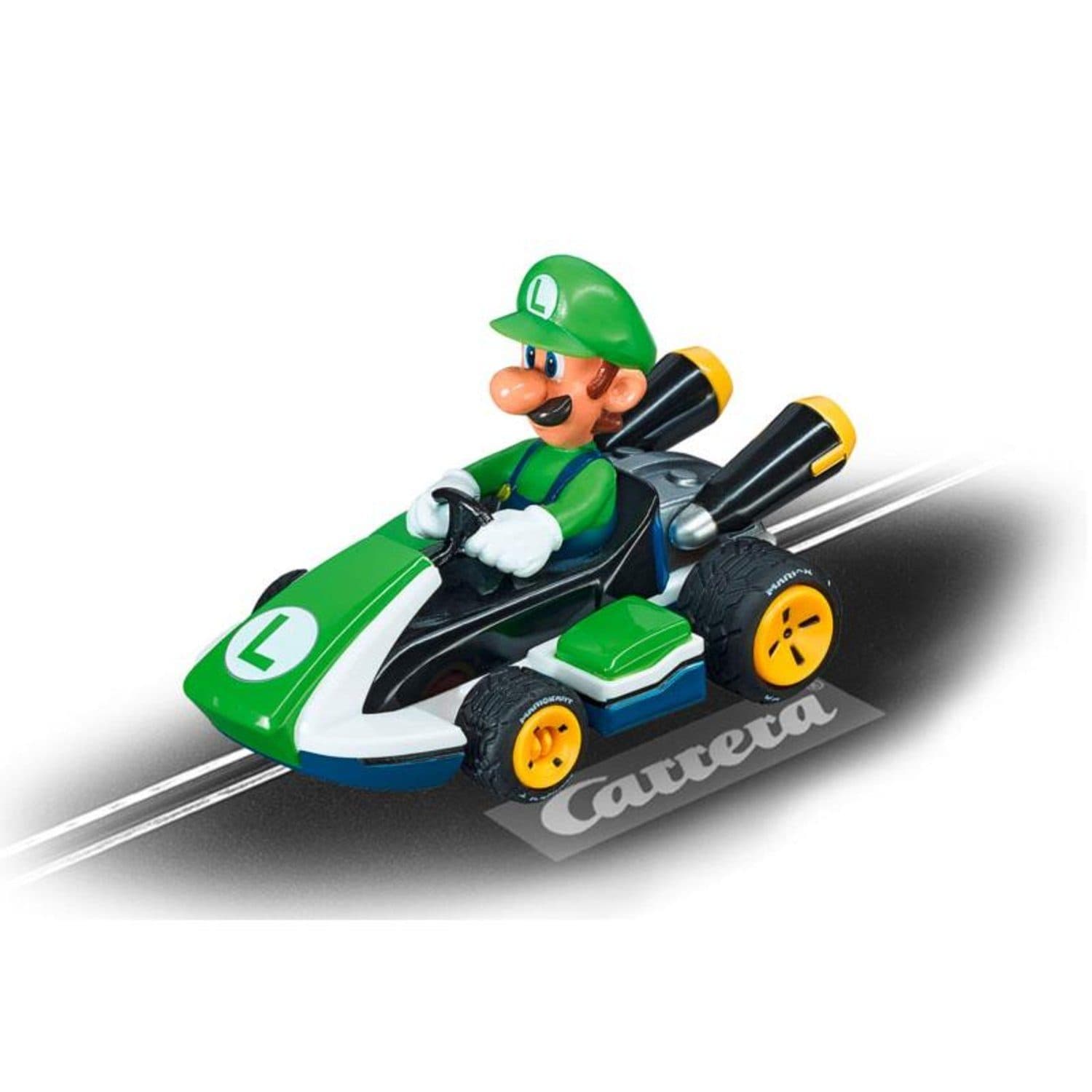Carrera GO!!! Mario Kart Luigi Slotcar Rennbahn-Auto 1:43