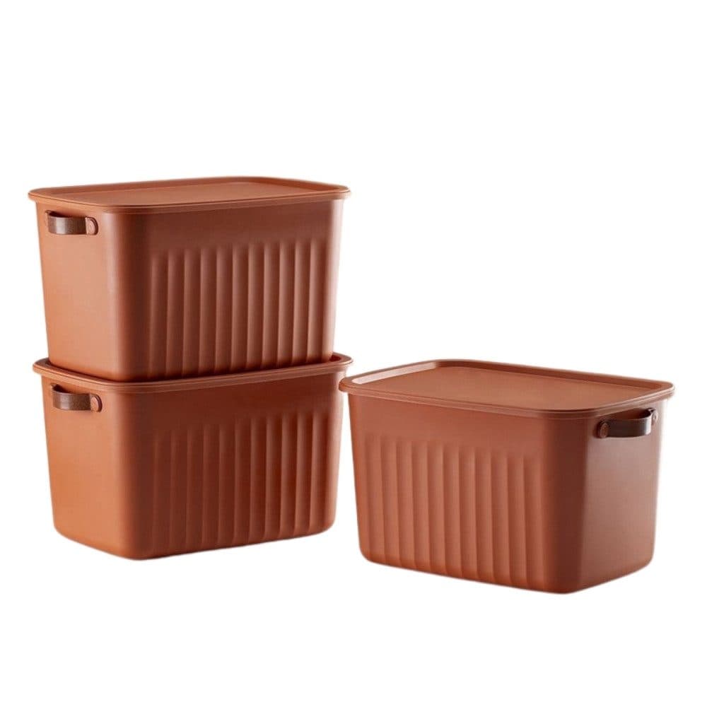 Luxury Bites Aufbewahrungsbox 3er Set BPA-frei Stapelbar