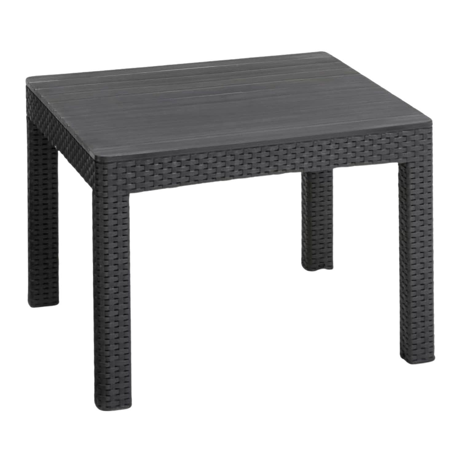 Keter Gartentisch Quadratisch Orlando Graphit Kunststoff