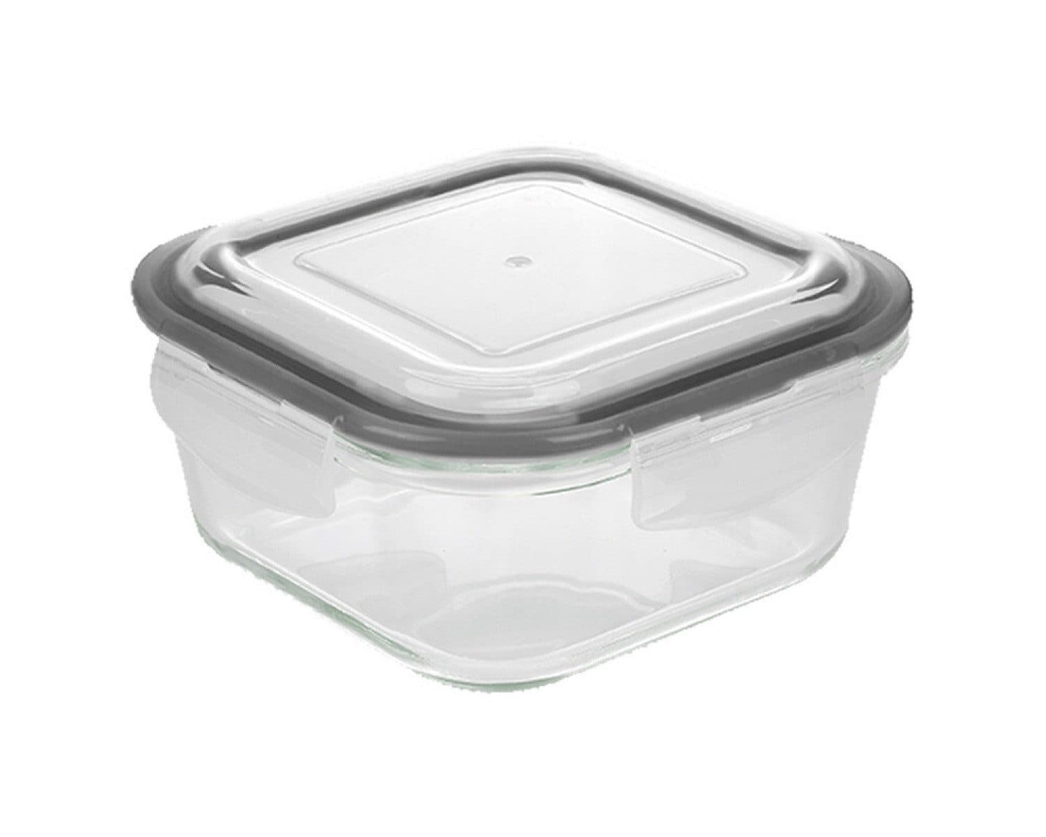 Michelino Aufbewahrungsglas Vorratsglas Glasbehälter mit Silikondeckel