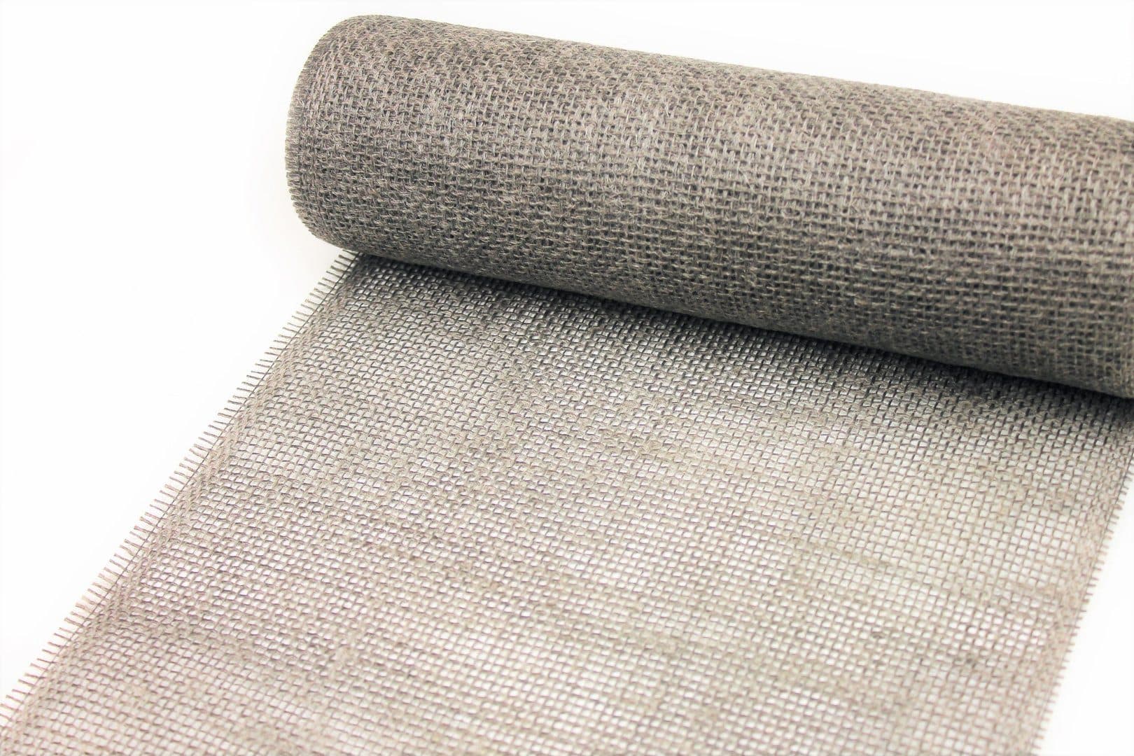 S.I. ZWARTZ BV Tischläufer Jute Beige 30cm x 5m