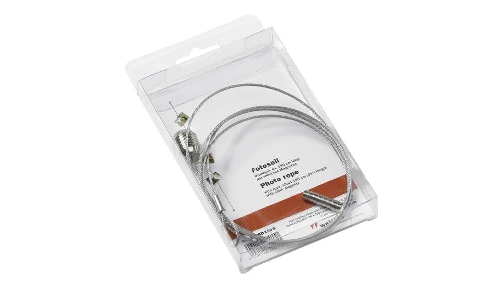 Walther Bilderrahmen Fotoseil 1.5 m Silber