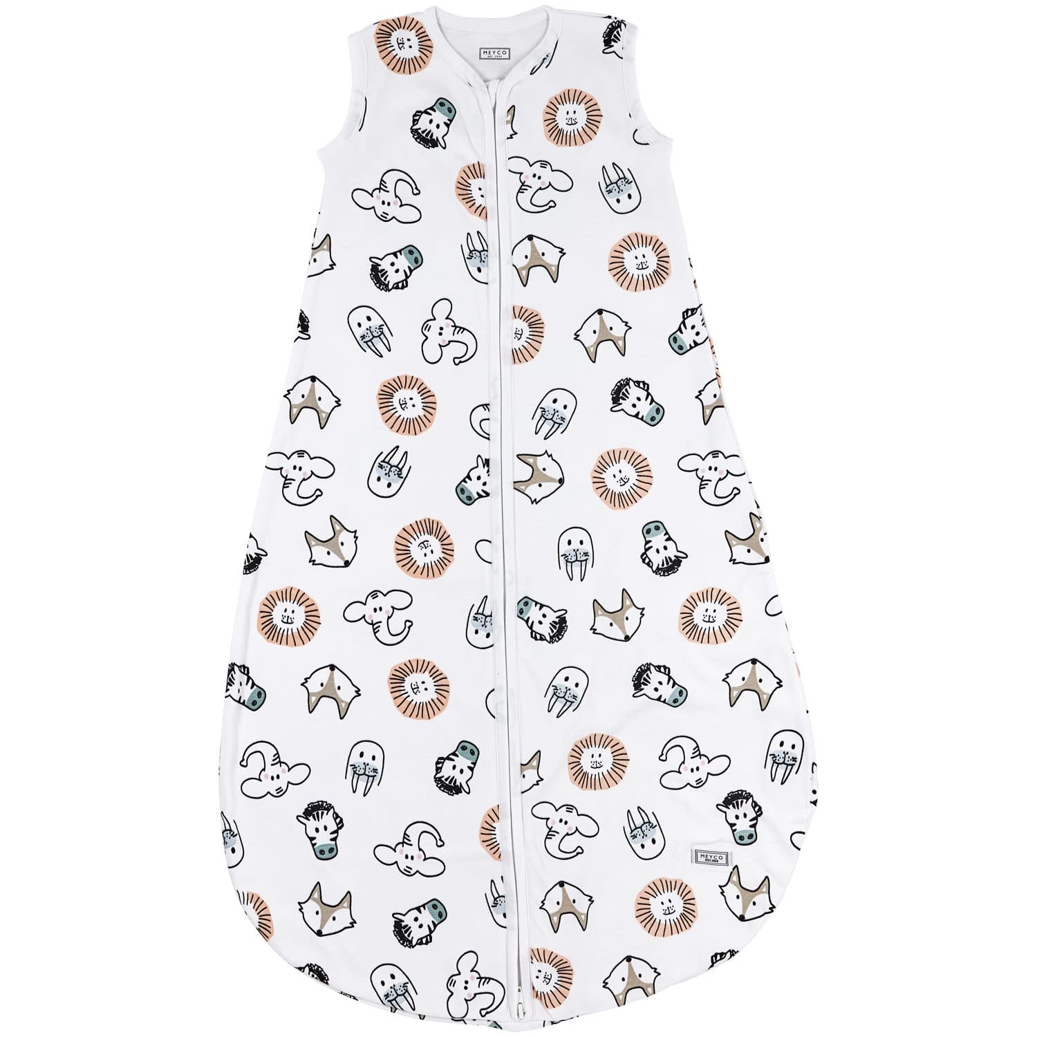 Meyco Baby Babyschlafsack Animal Multicolour 62cm