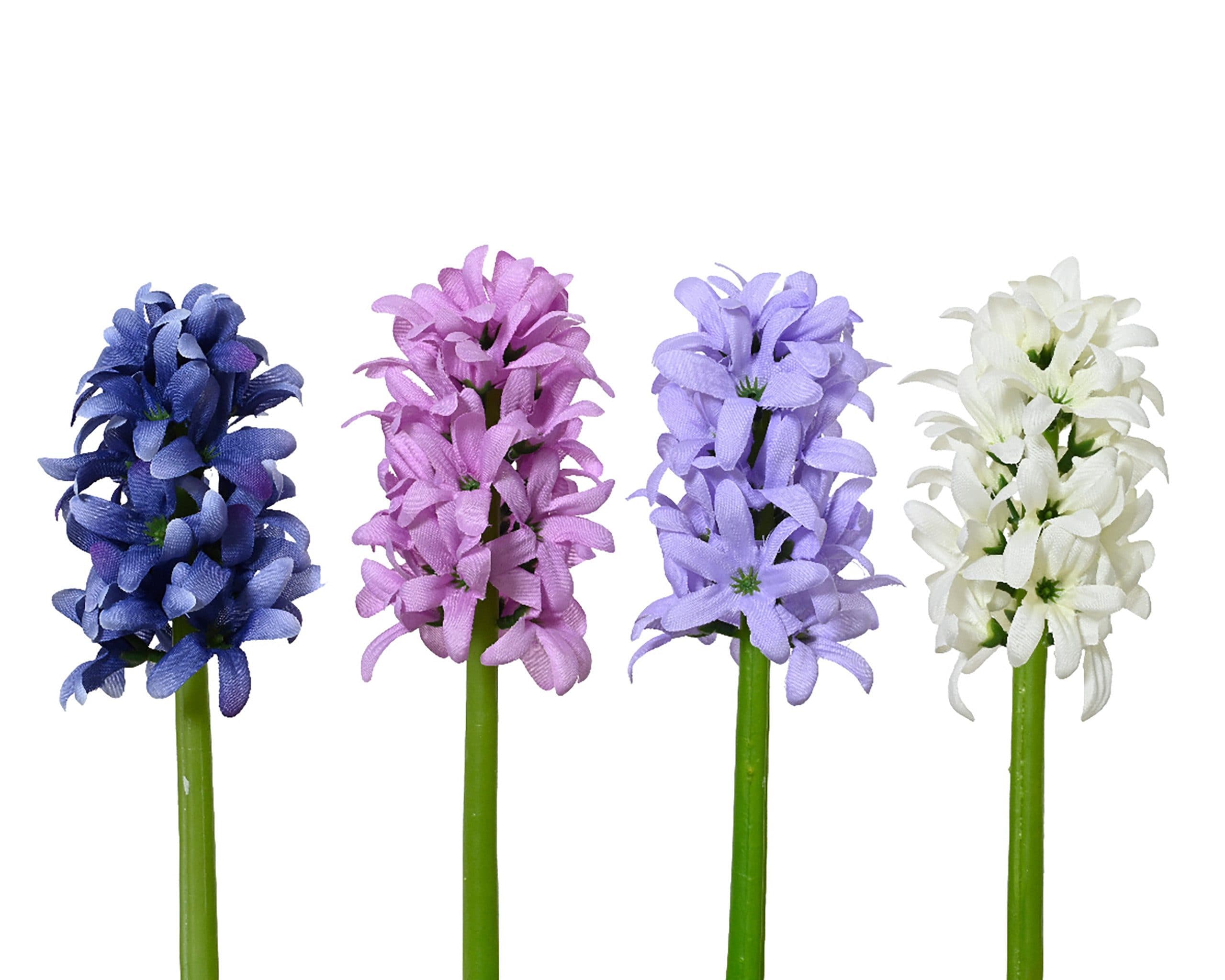 Künstliche Hyazinthe mit Stiel 7x22cm 1 Stück sortiert
