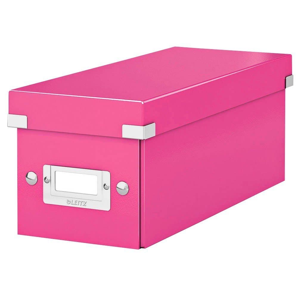 LEITZ Aufbewahrungsbox CD Click & Store WOW Pink
