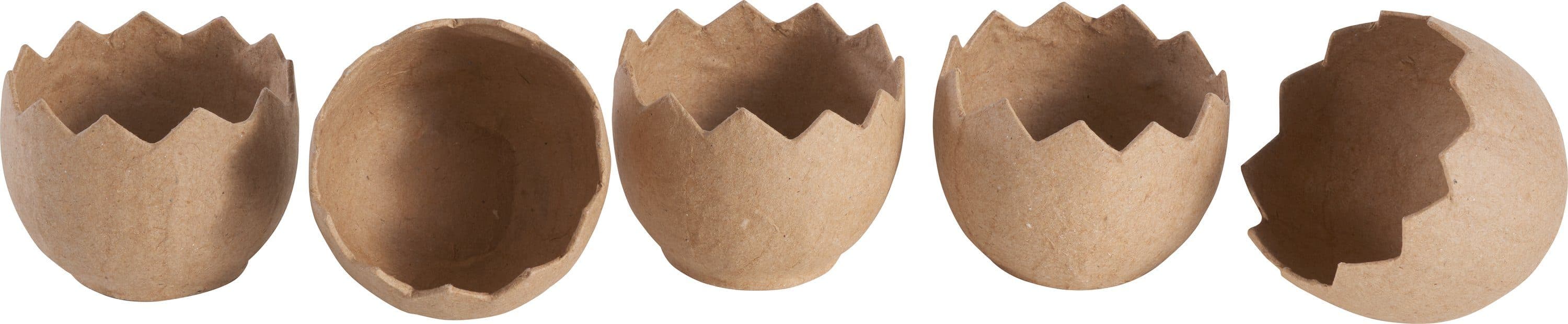 VBS Osterei Eierschalen 5 Stück Ø 6 cm