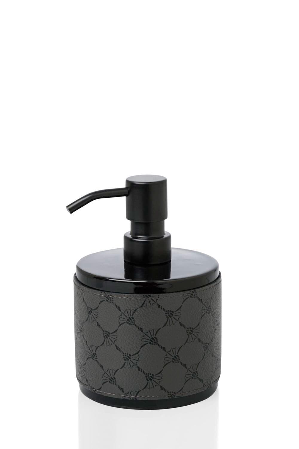 Joop! Seifenspender Cornfloweraccessoires Anthrazit Schwarz Kunststoff Lederoptik