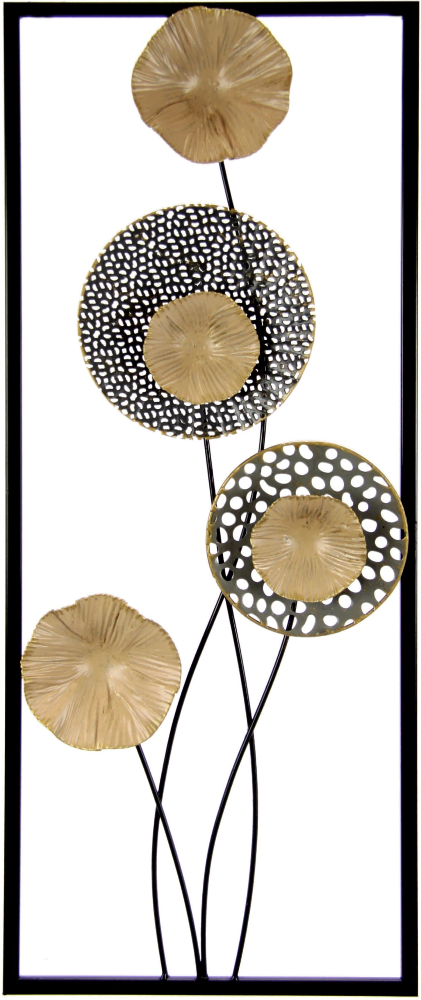 Wandbild I.GE.A. Gold Metall