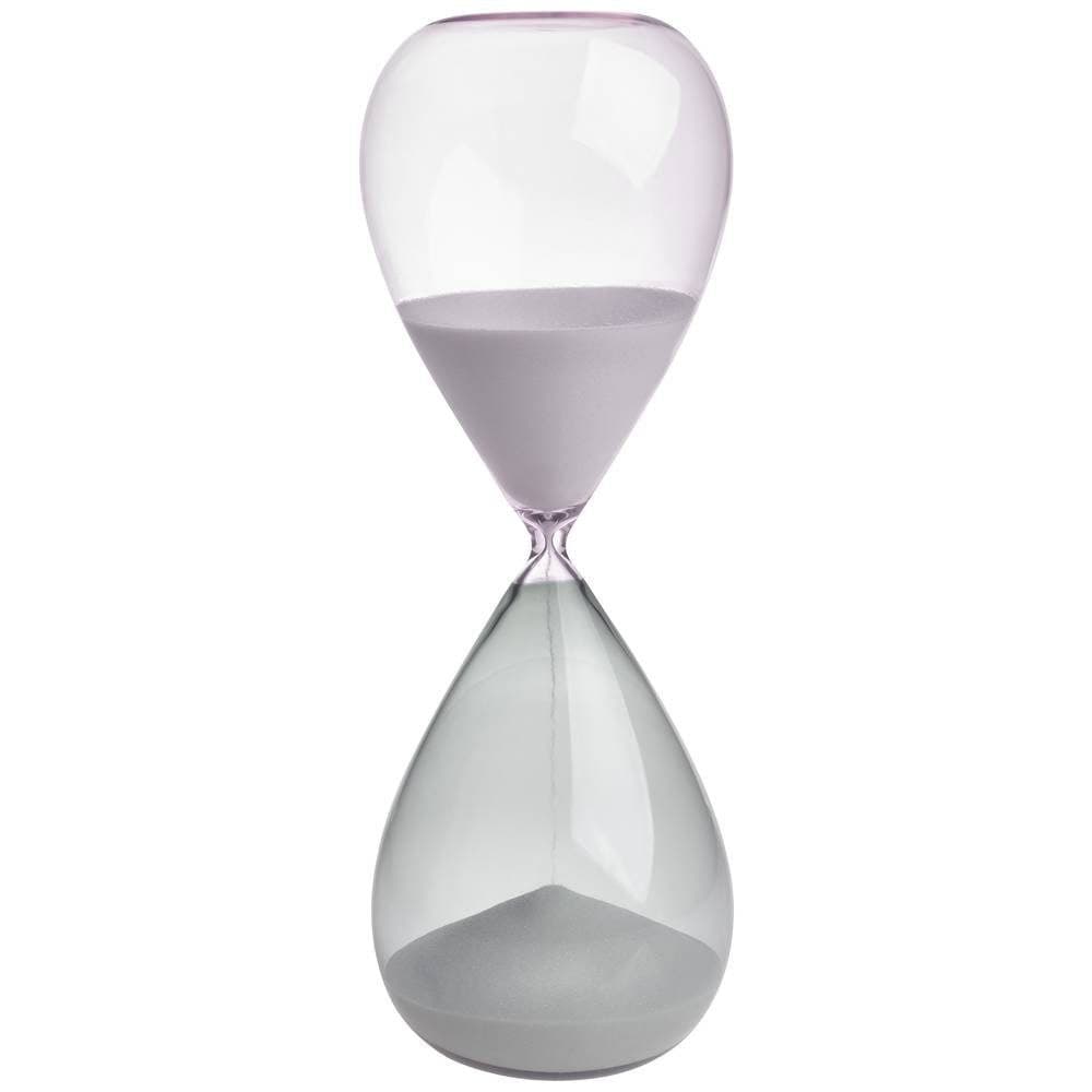 TFA Dostmann Sanduhr 18.6010.02.40 Weiß Transparent Glas