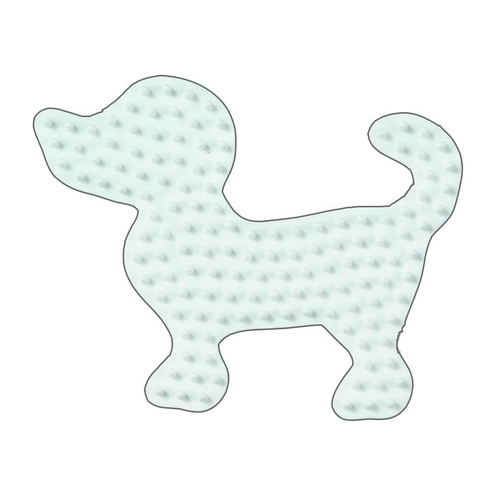 Hama Midi Stiftplatte Kleiner Hund Weiß