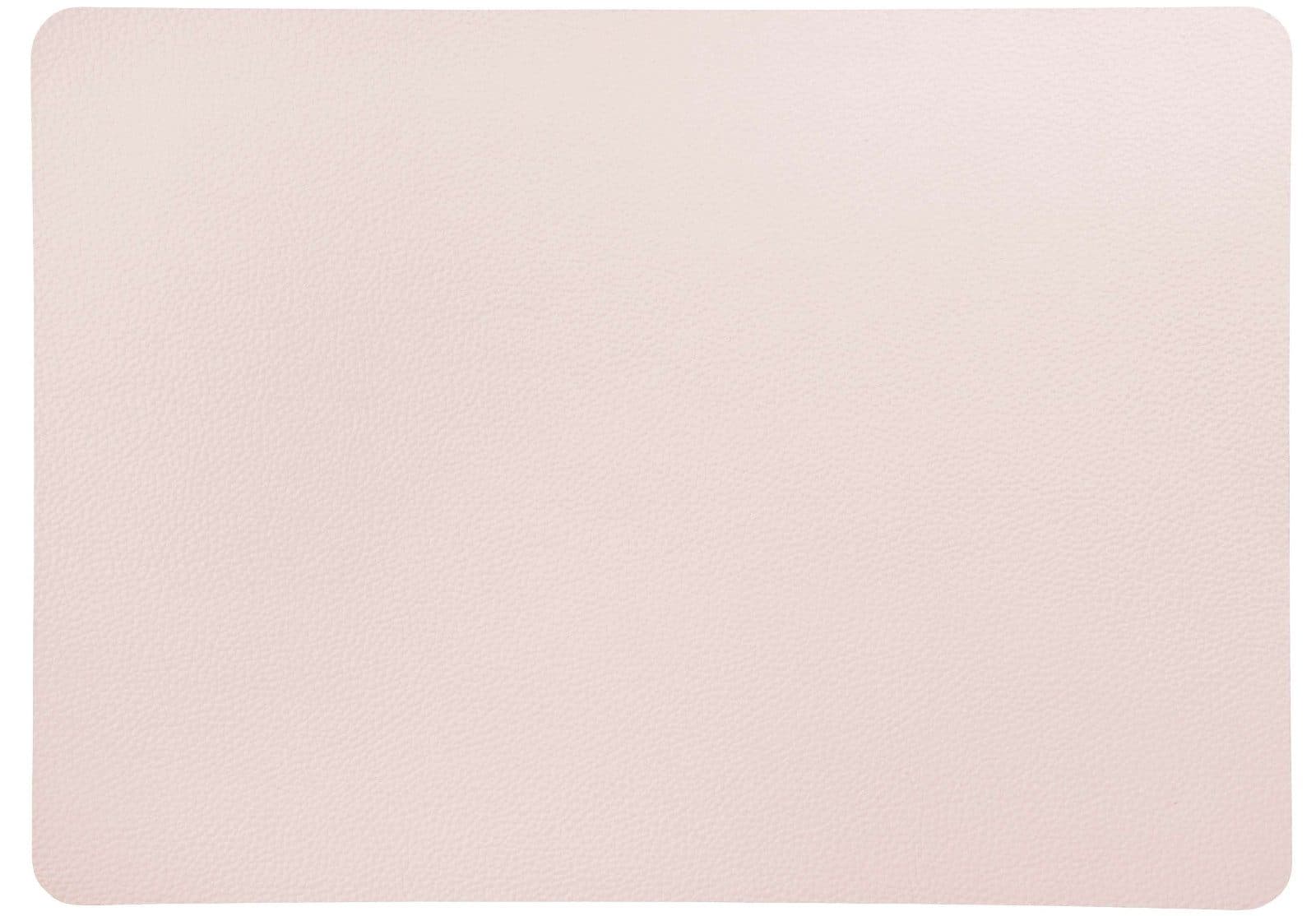 ASA SELECTION Platzset Tischset Lederoptik Rosepowder