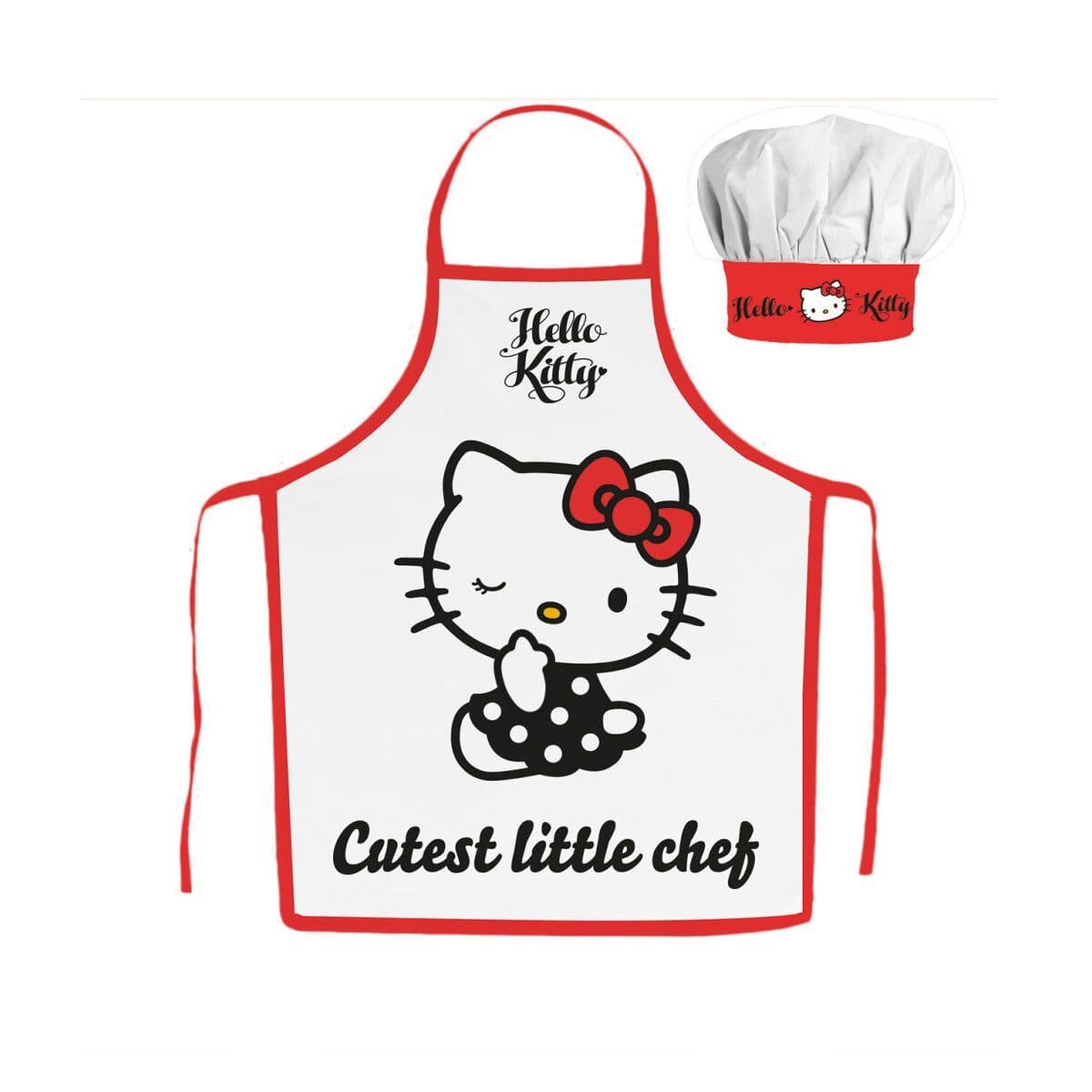Hello Kitty Little Chef Kinder Schürze 2-teiliges Set