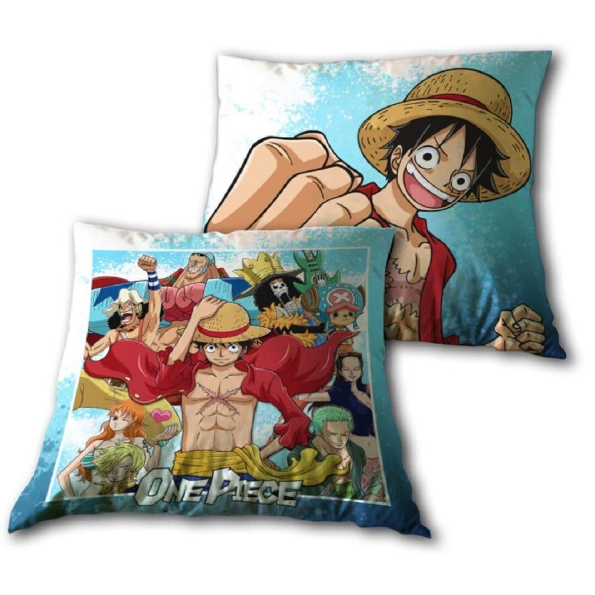 One Piece Anime Dekokissen Baumwolle 40x40 cm Bunt